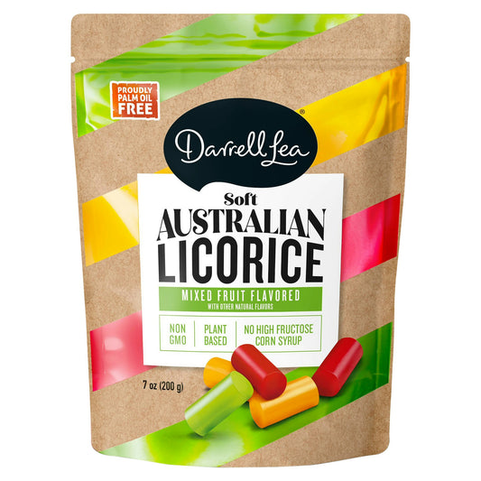 Darrell Lea Candy Licorice Mixed Flavor 7 oz (Pack of 8)