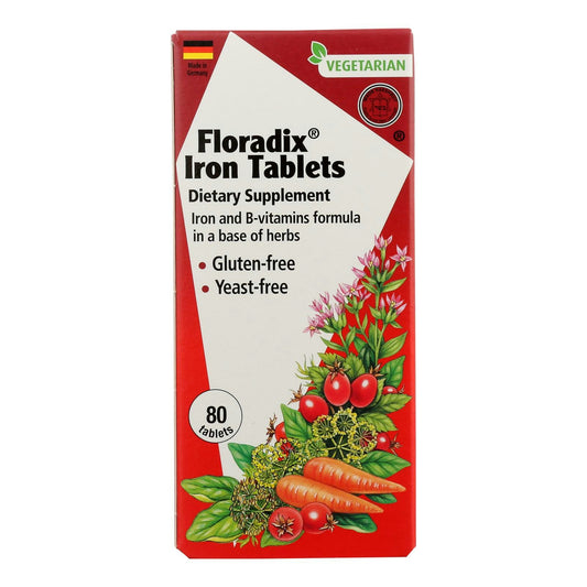 Floradix - Floradix Iron Tablets - 80 Tablets