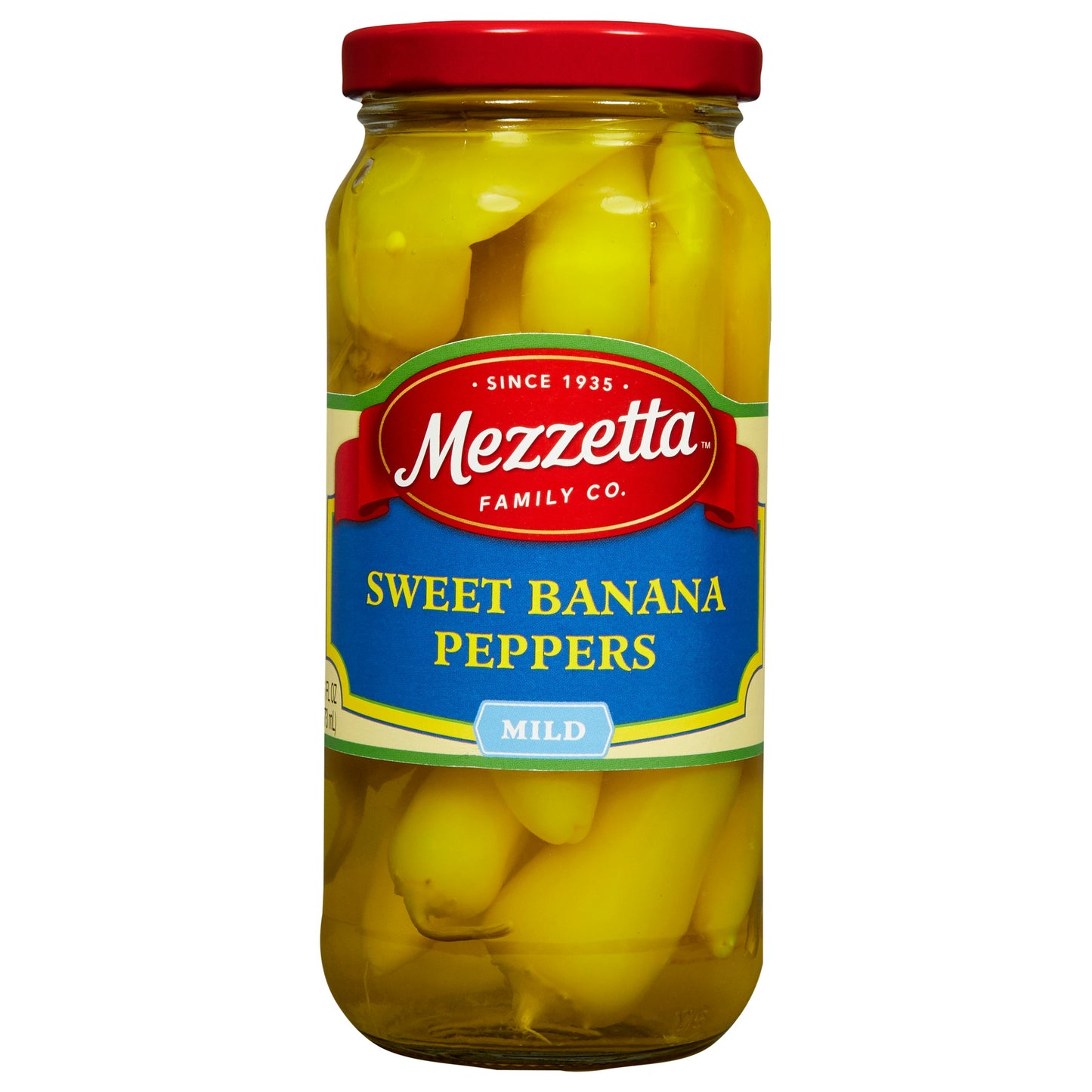 Mezzetta Pepper Sweet Banana Wax 16 oz (Pack of 6)