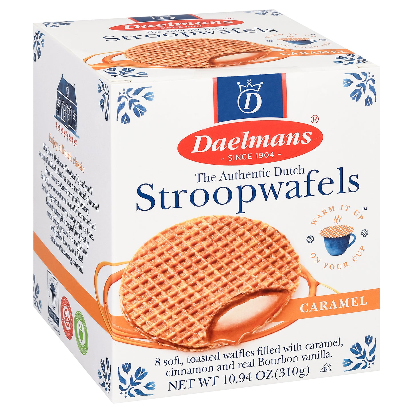 Daelmans Stroopwafels Caramel 10.94 oz (Pack Of 8)