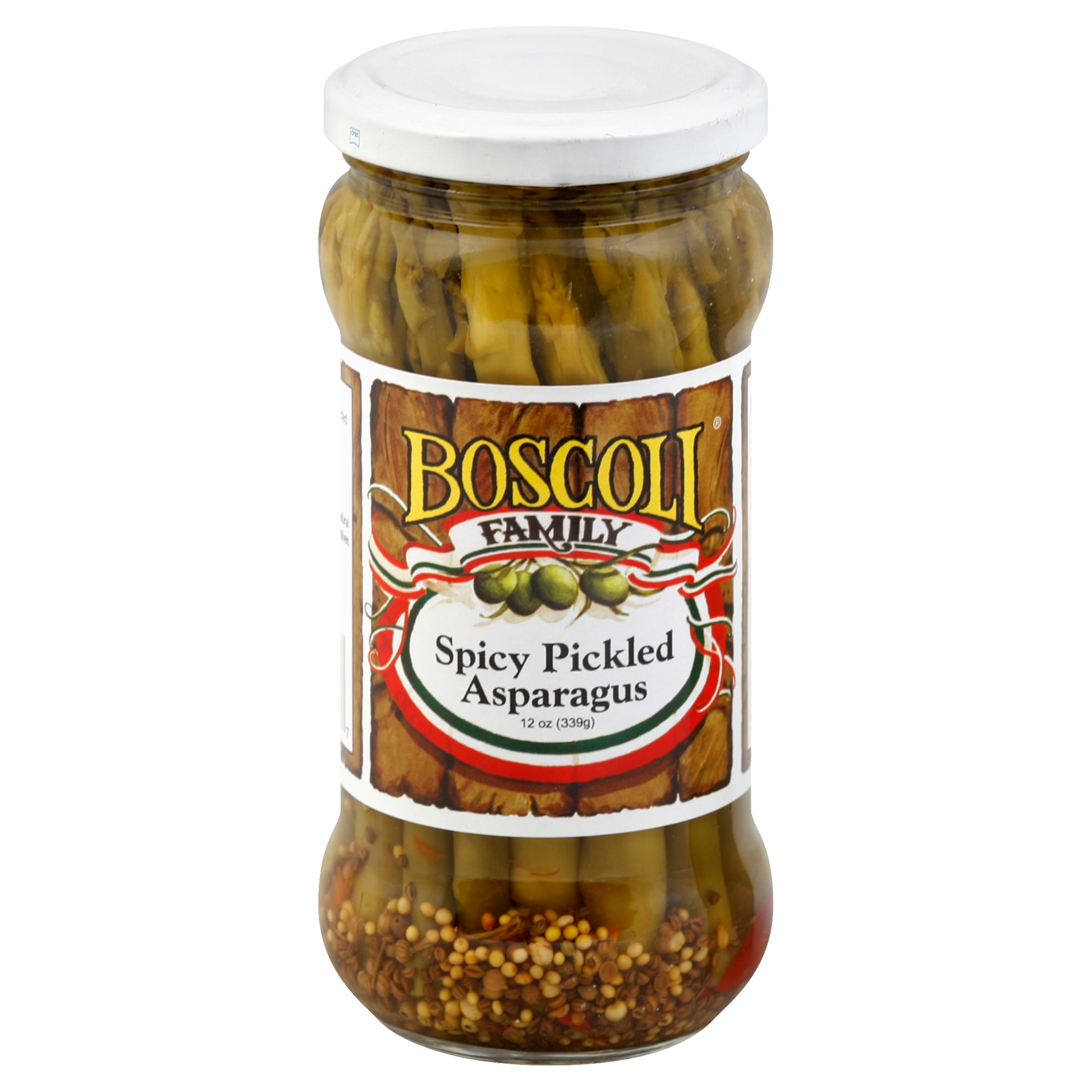 Boscoli Asparagus Spicy Pickled 12 oz (Pack Of 6)