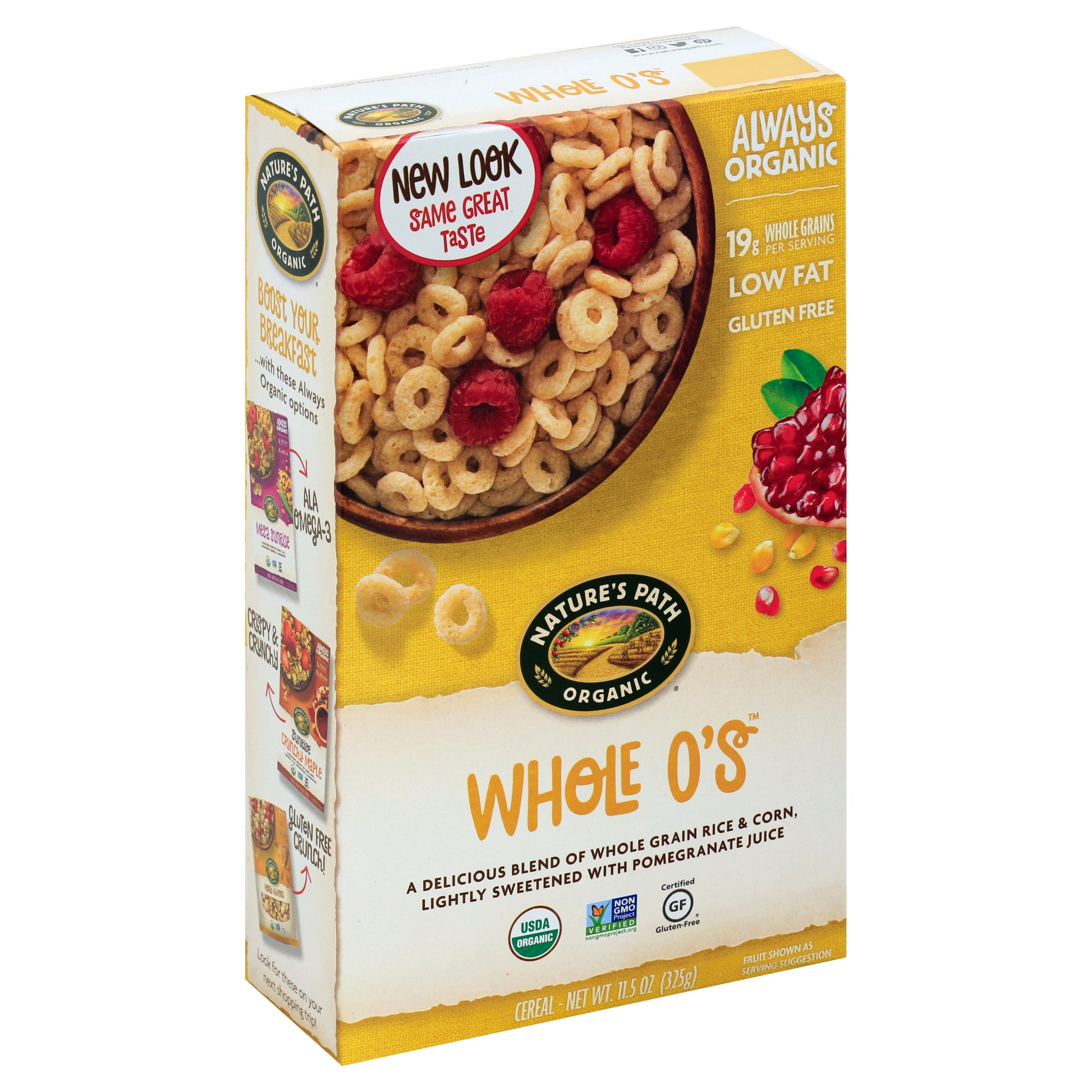 Natures Path Cereal Whole O Gluten Free Organic 11.5 Oz (Pack Of 12)