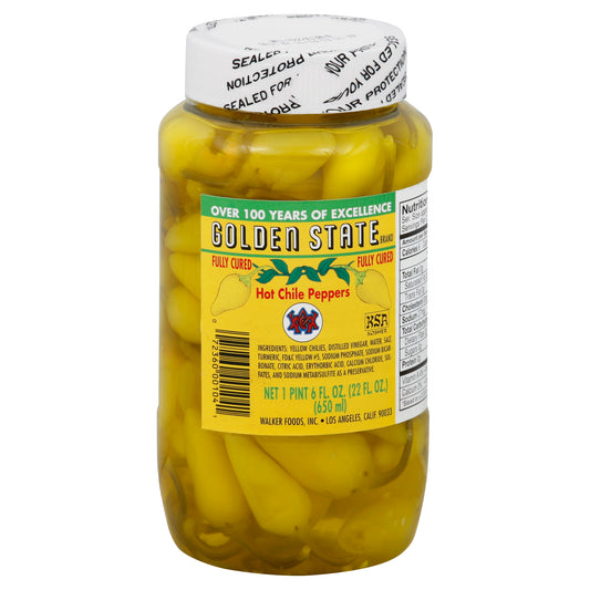 Golden State Chiles Yellow 22 Oz (Pack Of 12)