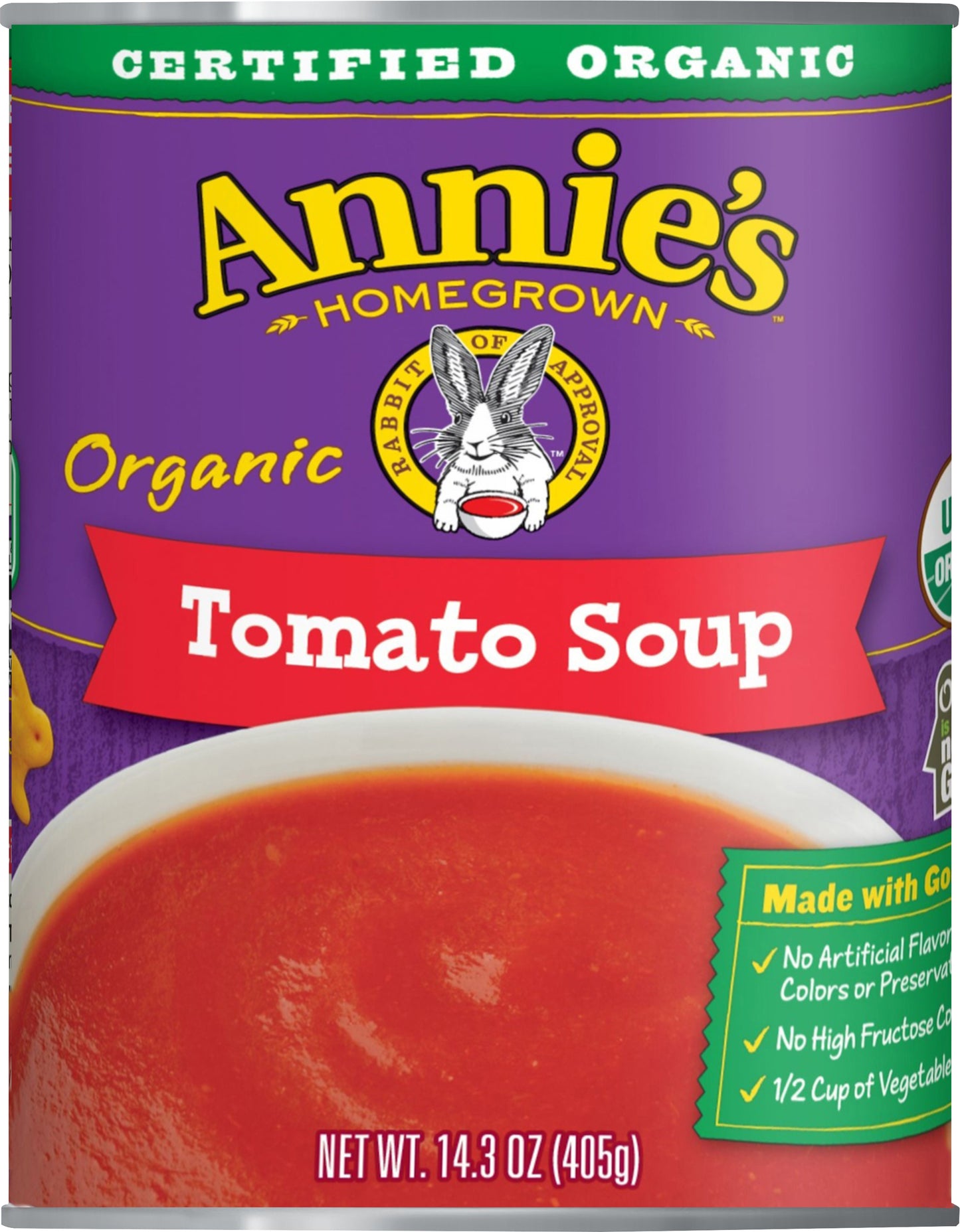 Annies Homegrown Soup Tomato 14 Oz (Pack Of 8)