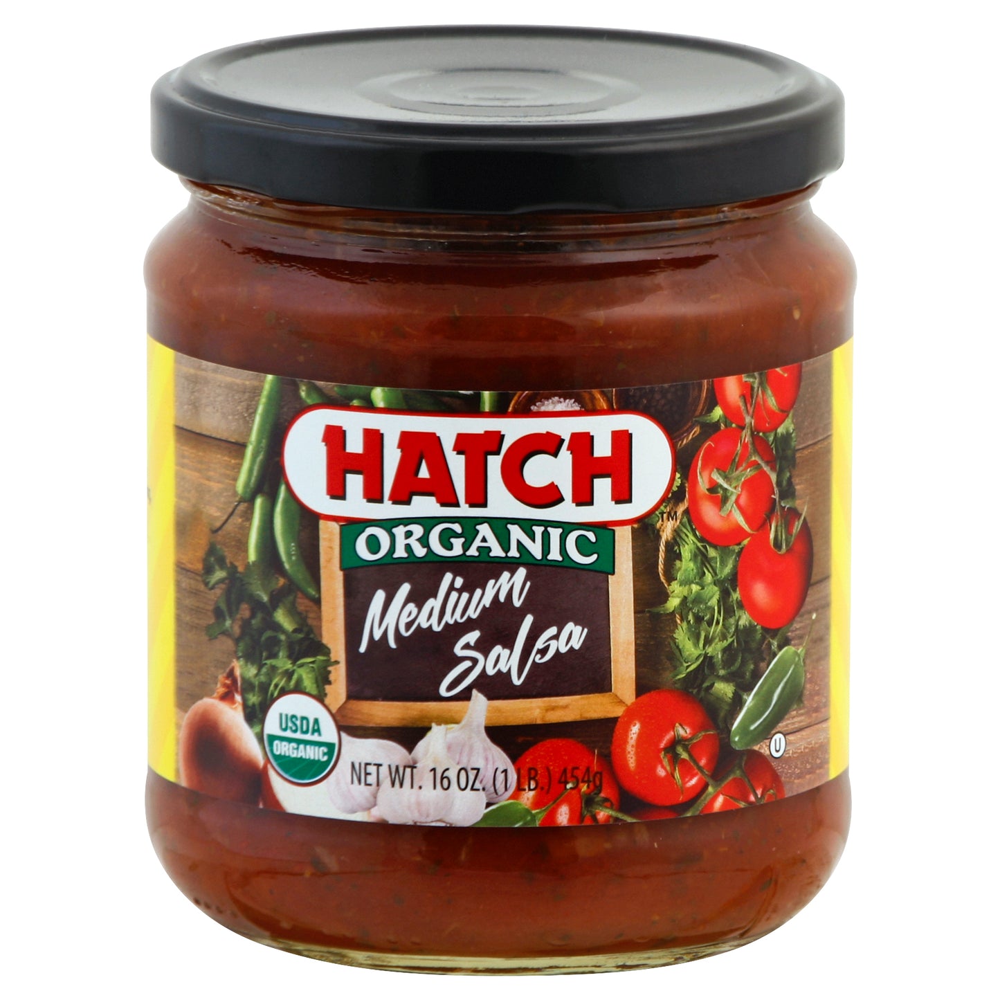 Hatch Salsa Medium 16 oz (Pack Of 8)