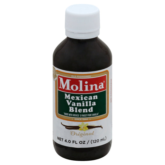 Molina Vanilla Extract Vanilla Original 4 oz (Pack Of 12)