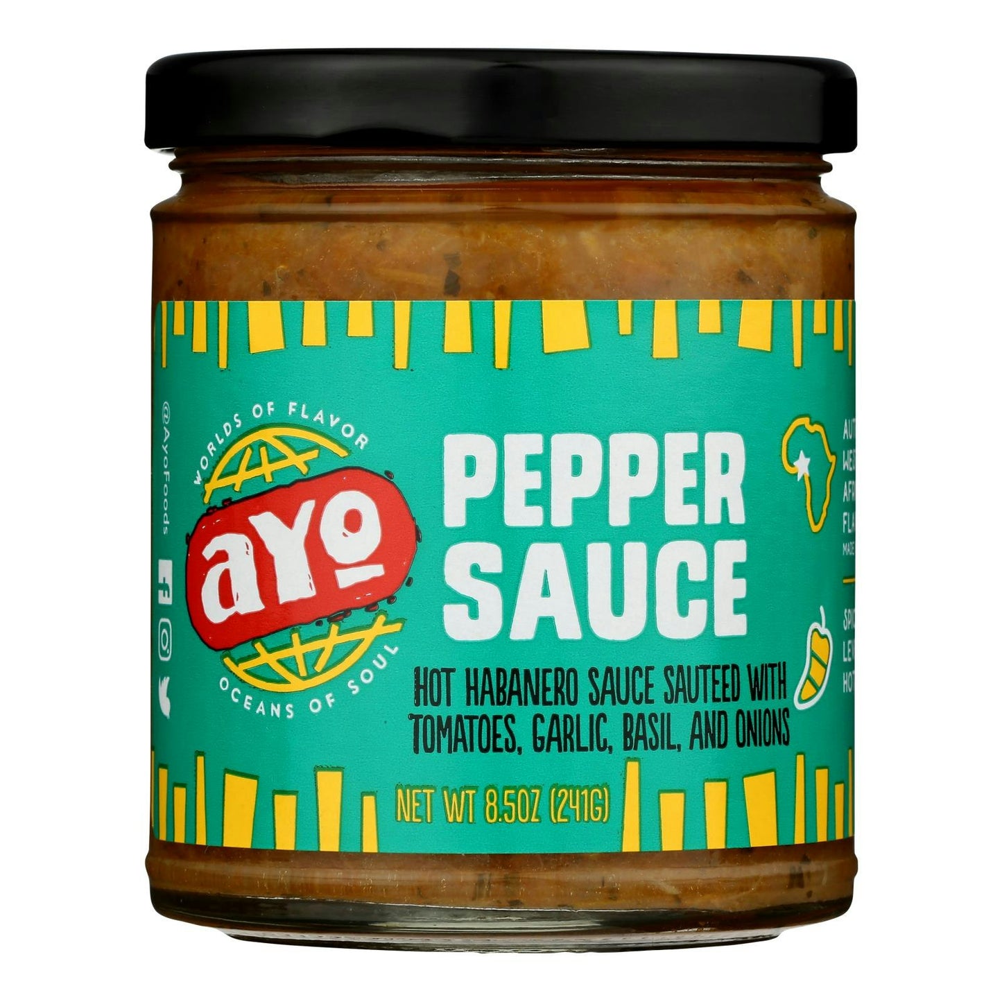 Ayo Foods - Sauce Pepper 8.5 oz (Pack of 6)