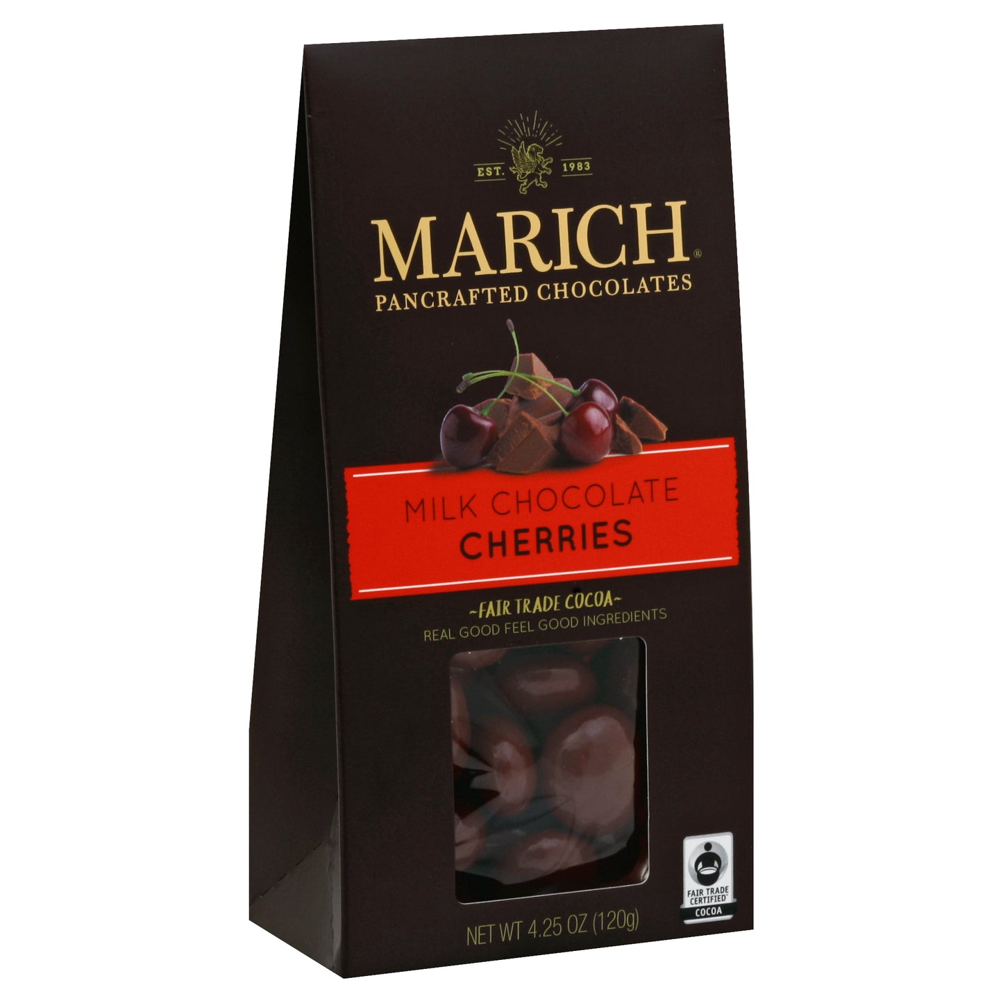 Marich Chocolate Milk Cherry Box 4.25 oz (Pack Of 12)