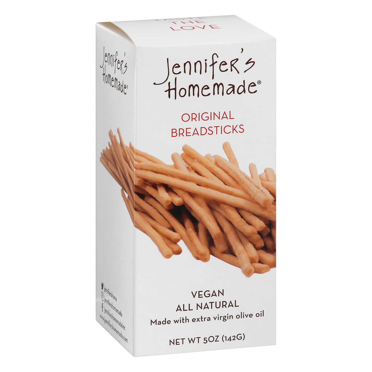 Jennifers Homemade Breadsticks Original 5 oz (Pack Of 12)