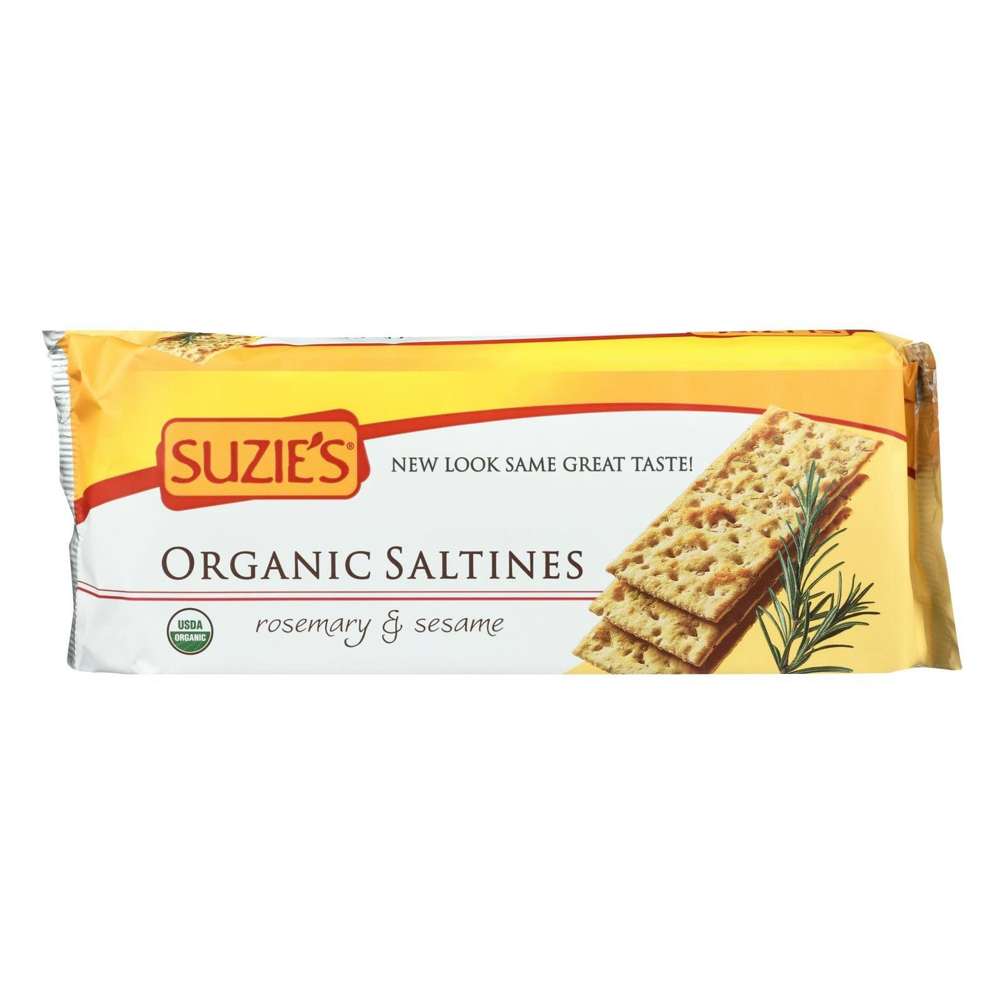 Suzie's Cracker Rosemary Sesame Org - 8.8 oz (Pack of 12)