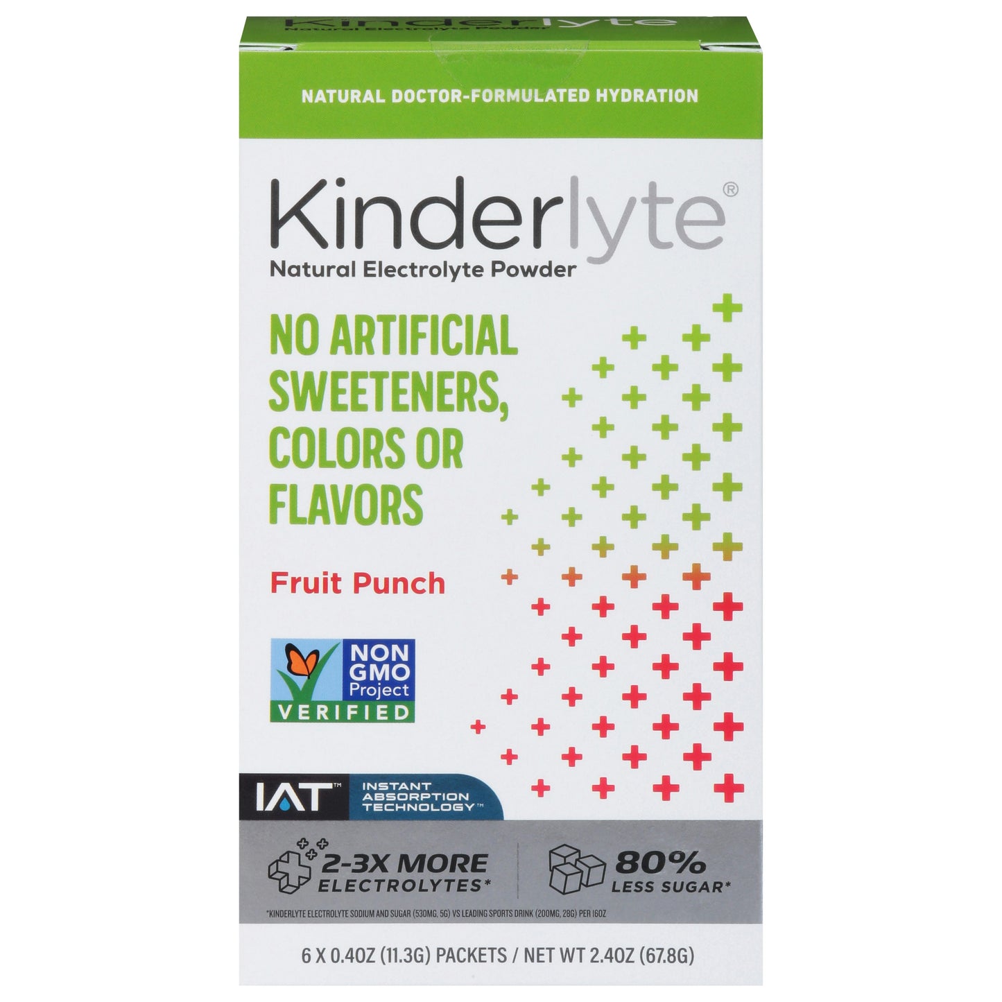 Kinderlyte Electrolyte Fruit Punch 6 Pack (Pack of 6)