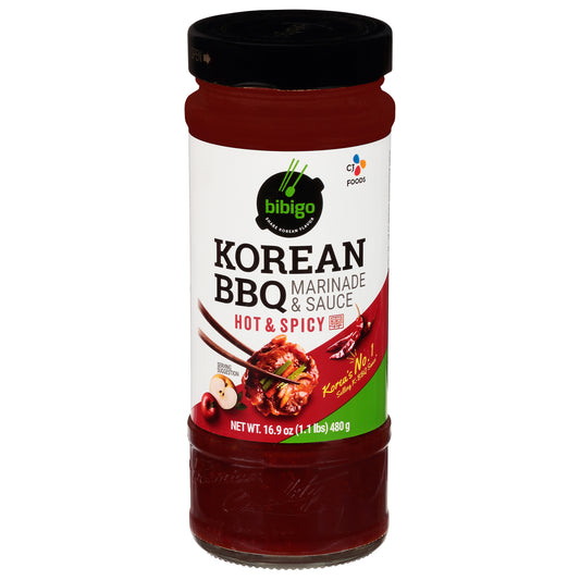 Bibigo Sauce BBQ Hot Spcy Korean 16.9 oz (Pack Of 6)