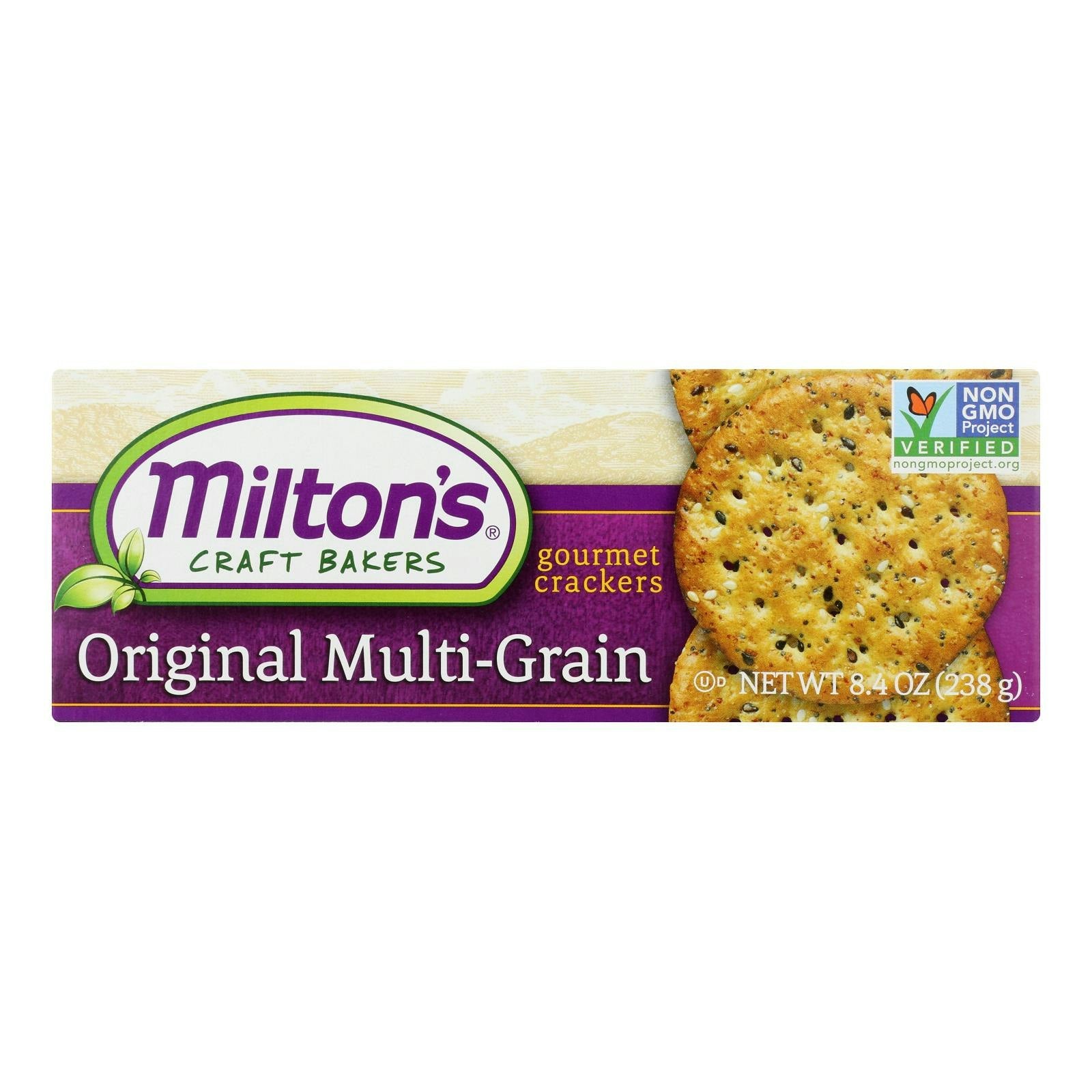 Miltons - Cracker Multi-grain Original 8.4 oz (Pack of 8)