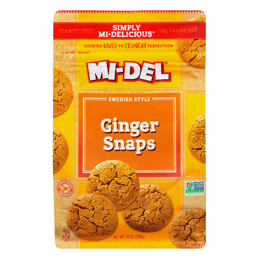 Midel Cookie Snap Ginger 10 oz (Pack of 8)