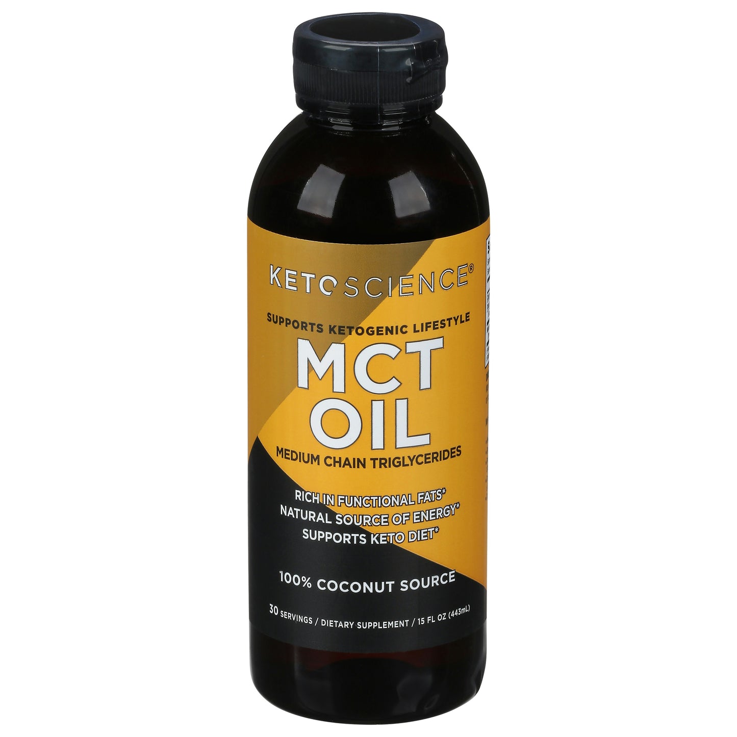 Keto Science Liquid MCT Oil 15 fl. oz