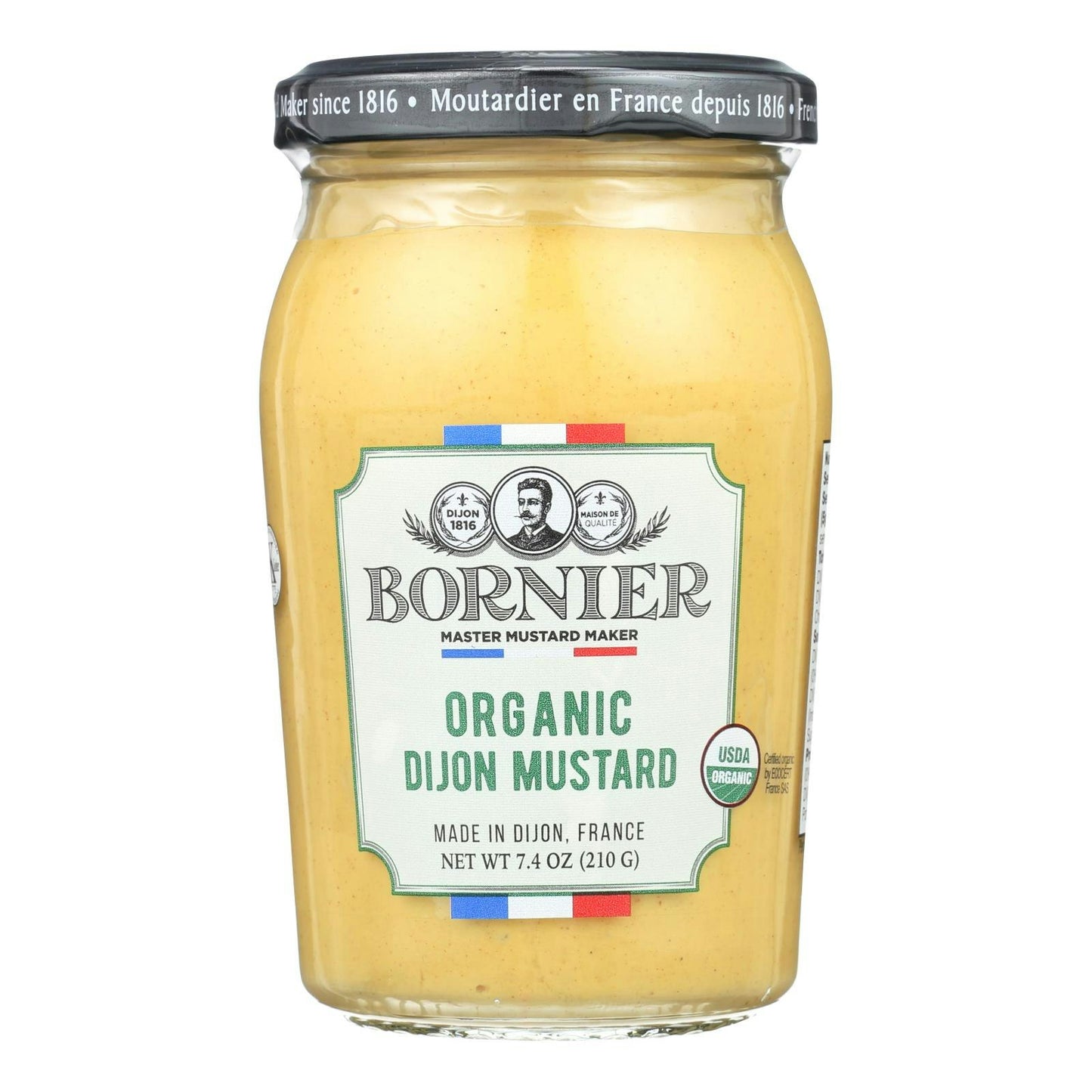 Bornier Mustard Dijon 7.4 oz (Pack of 6)