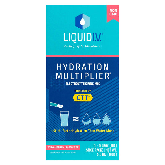 Liquid Iv Hydratn Strawberry Lemon 10Ct 5.64 Oz