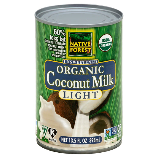 Native Forest Coconut Milk Lite Organic 13.5 FO (Pack of 12)