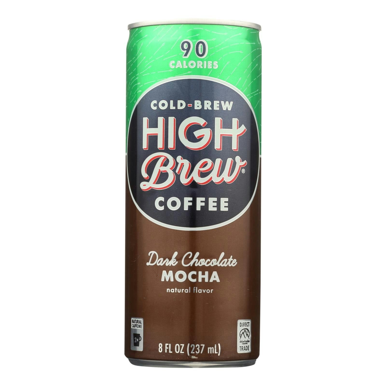 High Brew Coffee  - Ready to Drink - Dark Chocolate Mocha - 8 oz (Pack of 12)