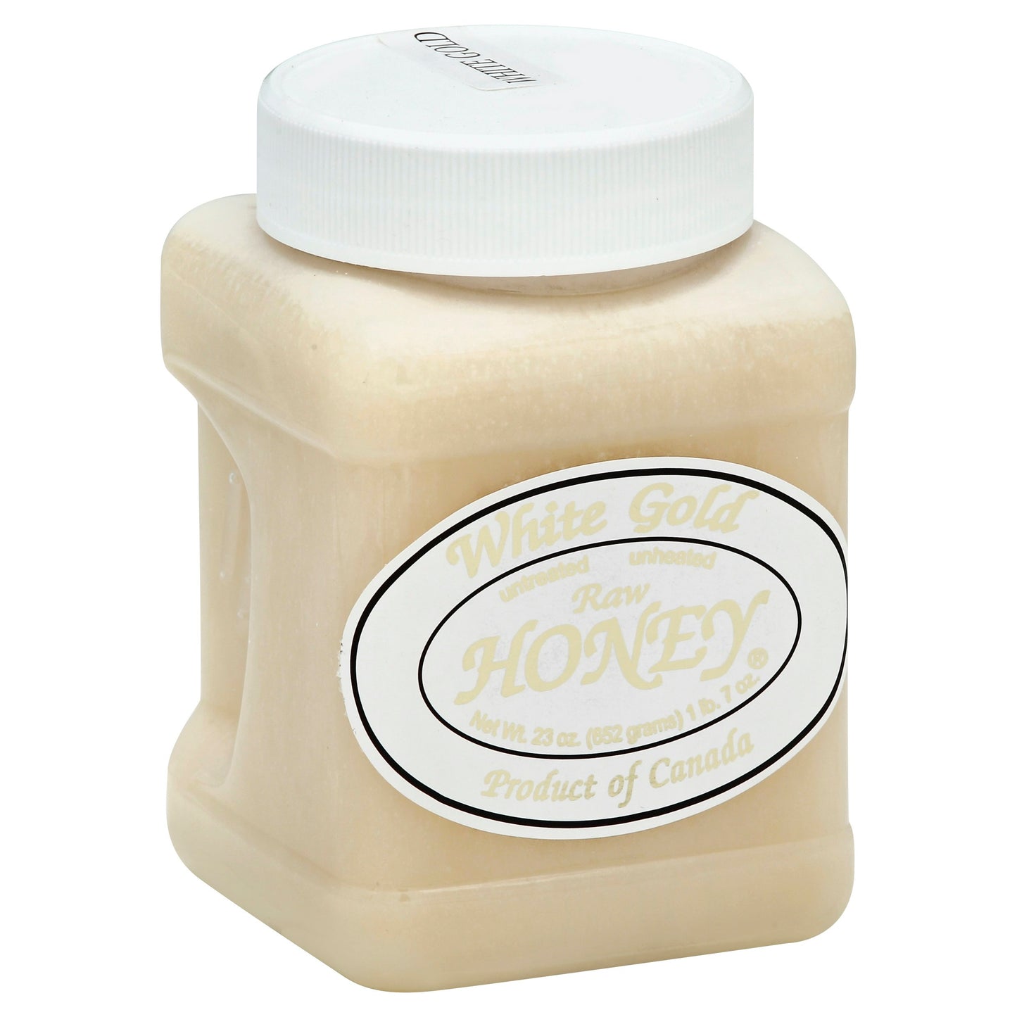 White Gold Honey Raw 23 oz