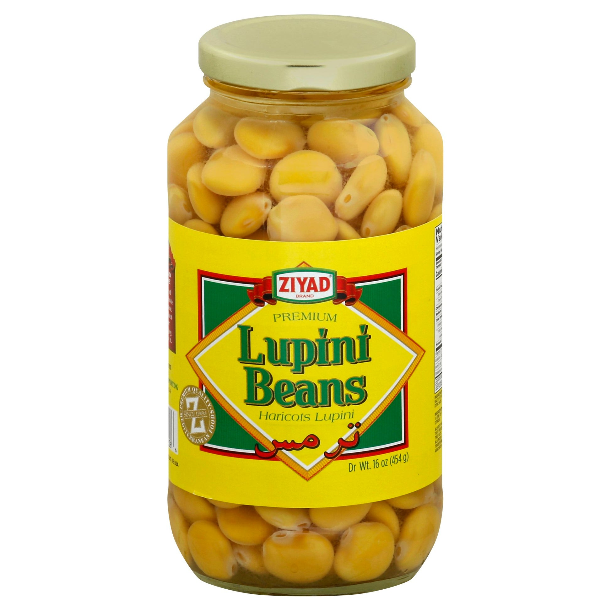 Ziyad Bean Lupini 16 oz (Pack of 12)