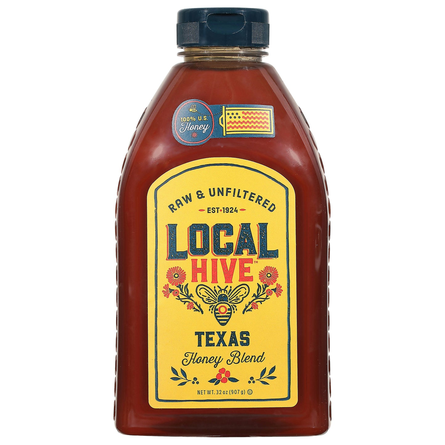 Local Hive Honey Texas 32 Oz Pack of 6