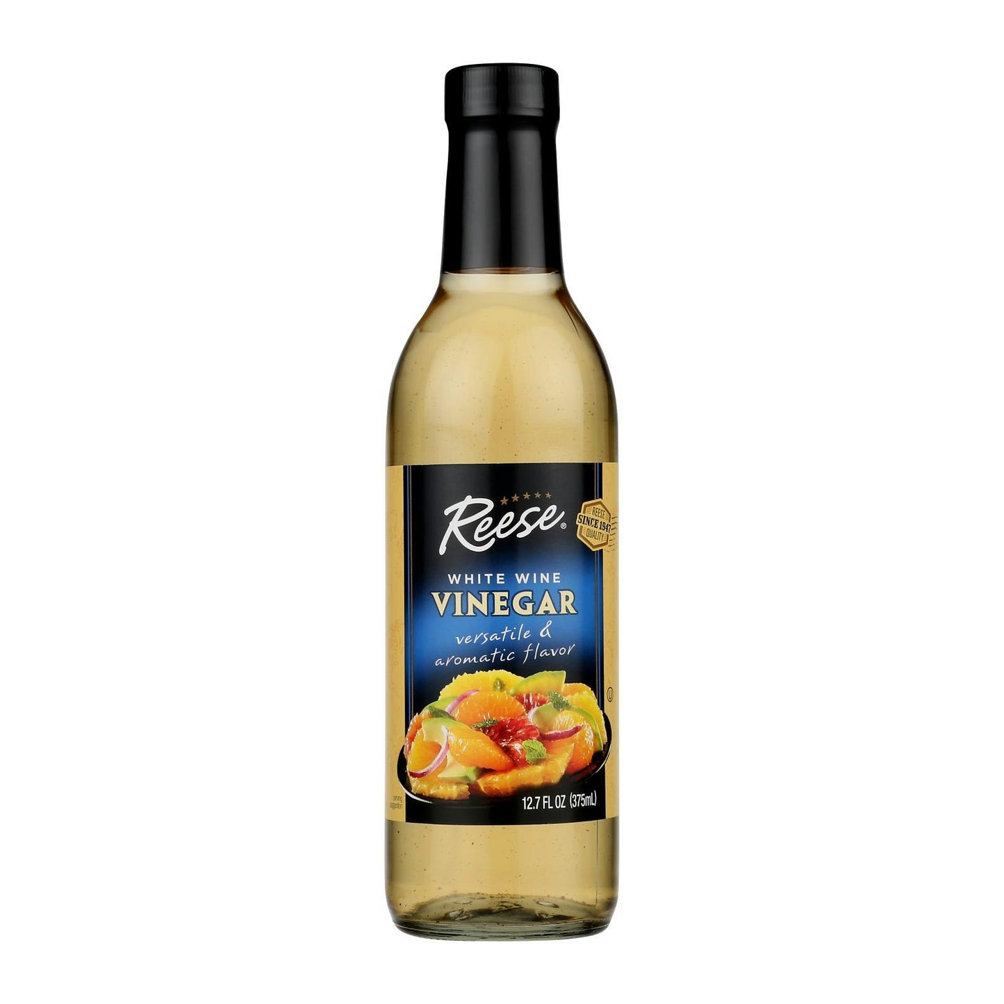 Reese - White Wine Vinegar 12.7 fl oz (Pack of 6)