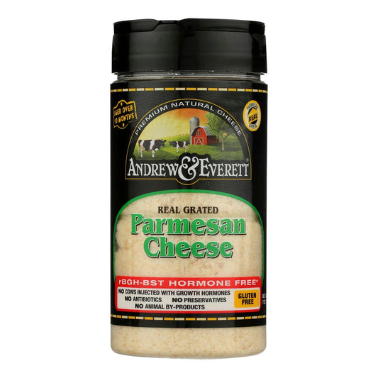 Andrew and Everett - Parmesan Cheese - Grated 7 oz (Pack of 6)