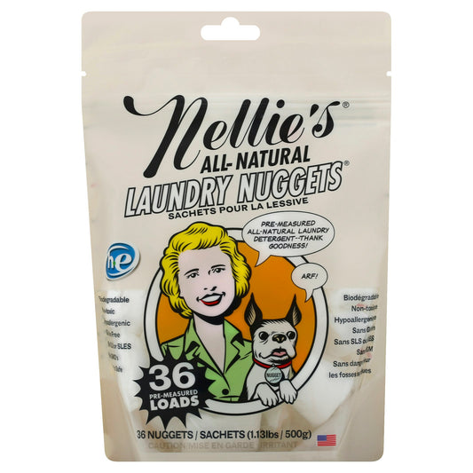 Nellies All Natural Laundry Pods 36Count 1.12 Lb (Pack of 12)