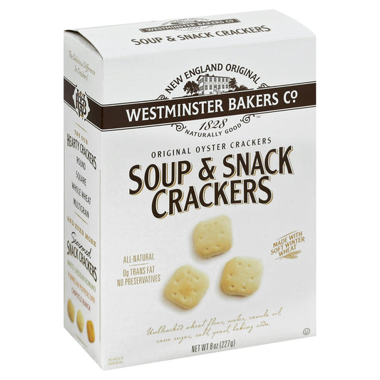 Westminster Cracker Soup & Snack 8 Oz (Pack of 12)