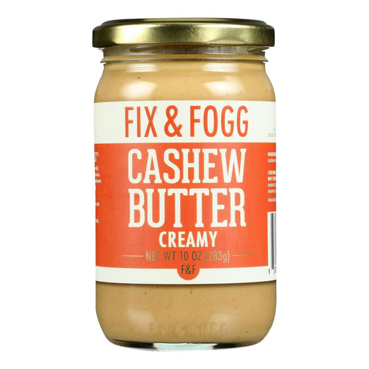 Fix & Fogg Butter Cashew 10 Oz Pack of 6