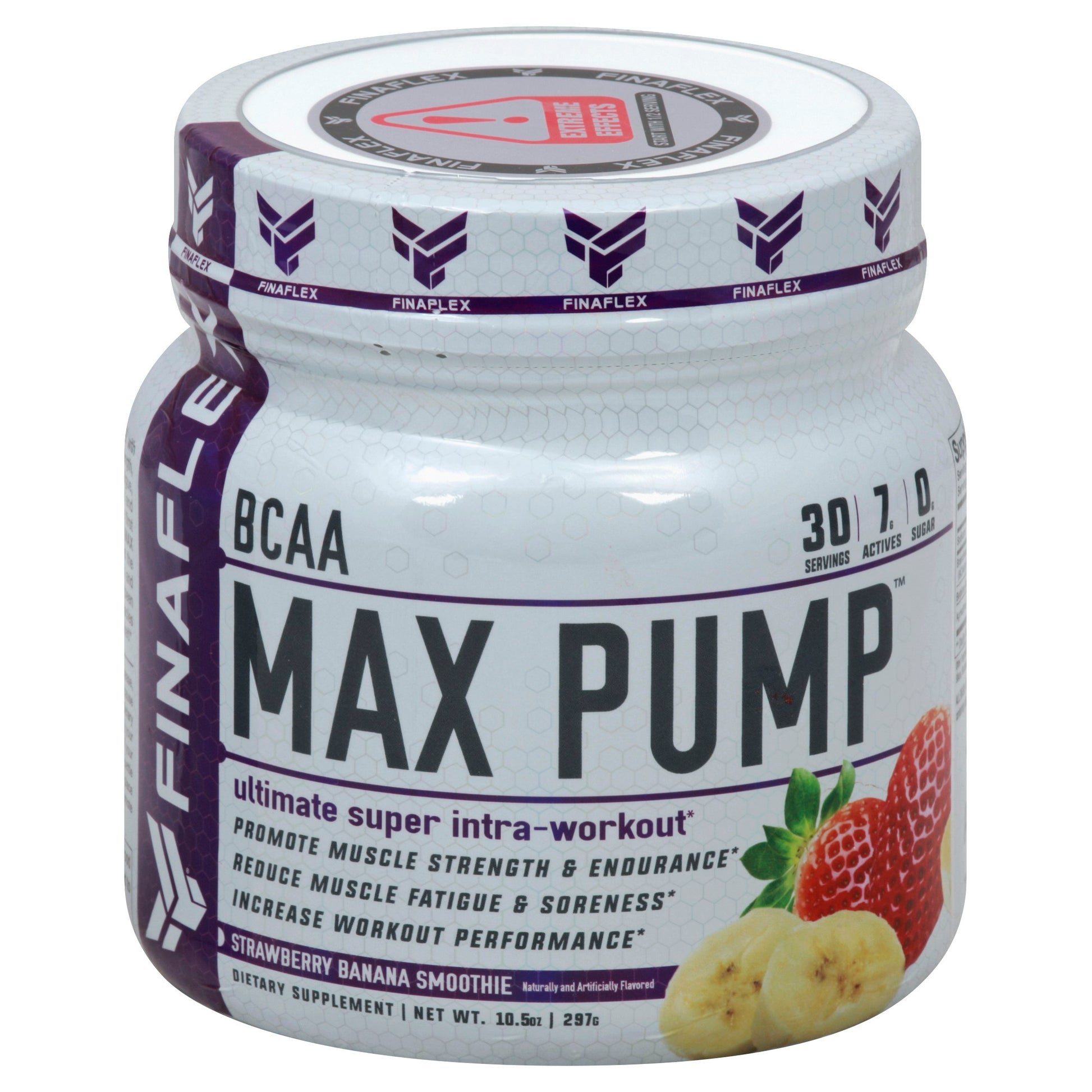 Finaflex Bcaa Max Pump Strawberry Ban 297 Gm (Pack of 3)