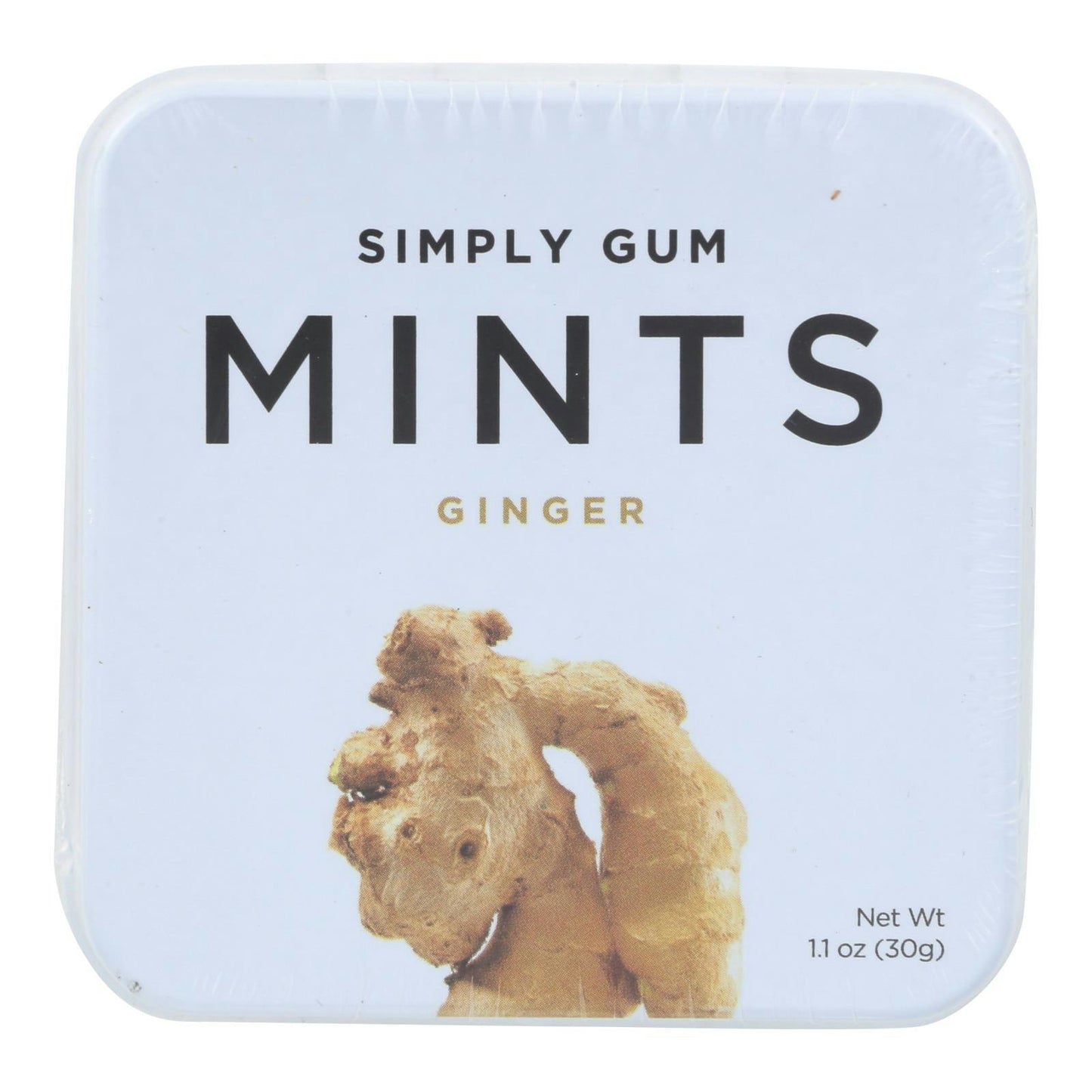 Simplygum Mints Ginger Natural 30 Gm (Pack of 6)