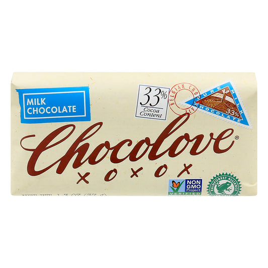 Chocolove Chocolate Bar Mini Milk 1.3 Oz (Pack of 12)