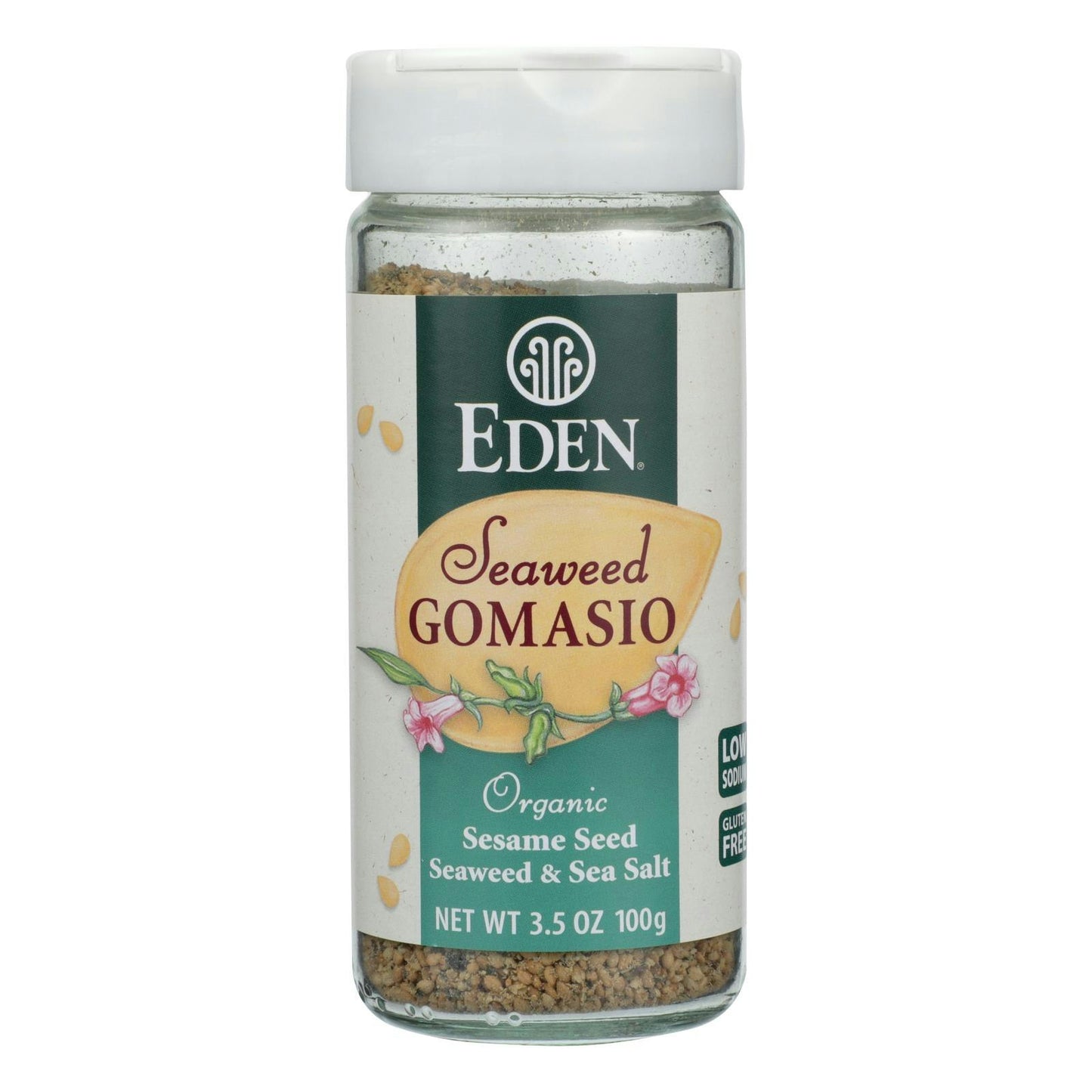 Eden Foods Gomasio Seaweed Sesame Sea Salt 3.5 Oz