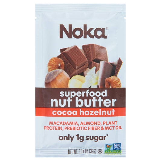 Noka Butter Hazelnut Chocolate 1.15 Oz Pack of 10