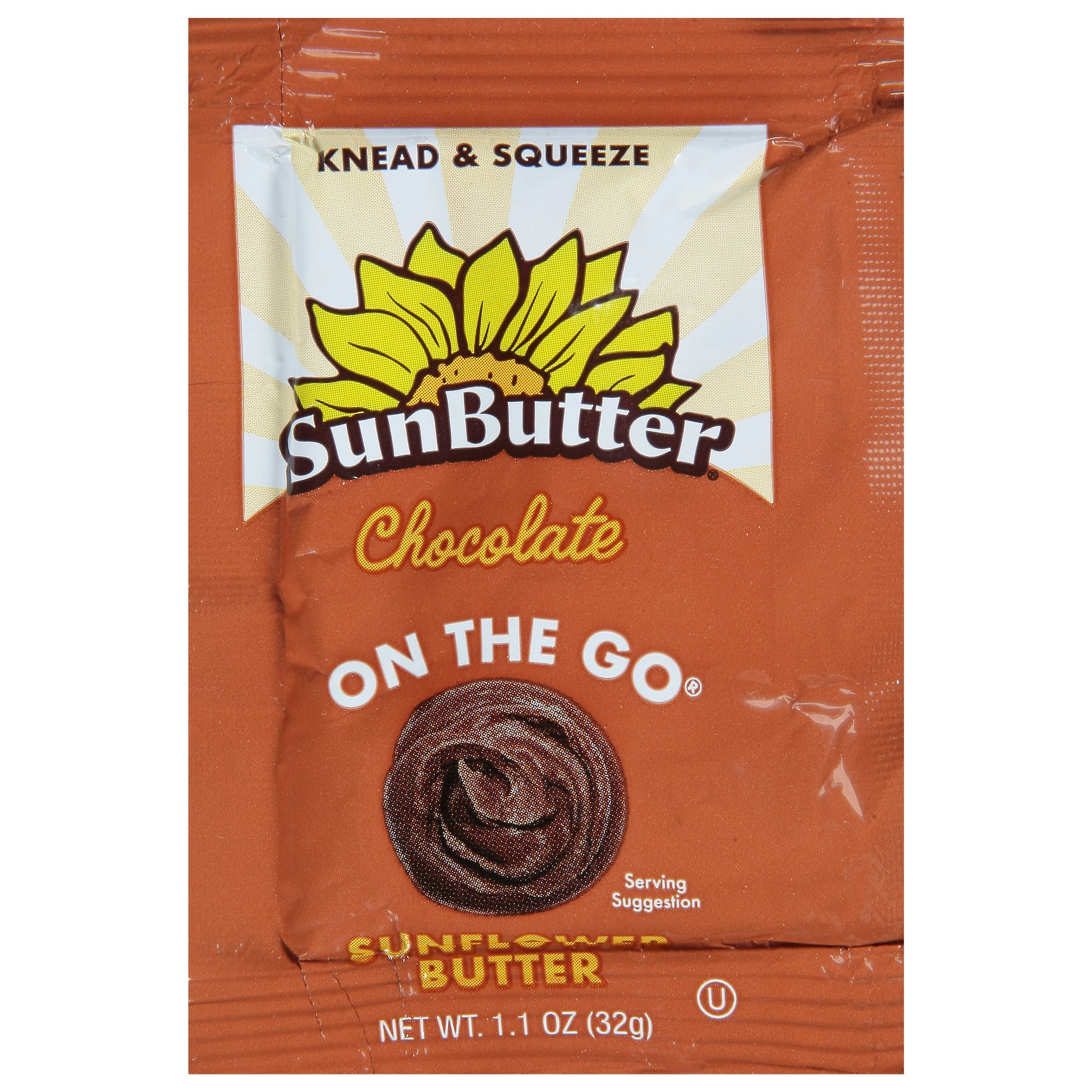 Sunbutter On the Go Chocolate Sunflower Butter 1.1 Oz Pack of 10