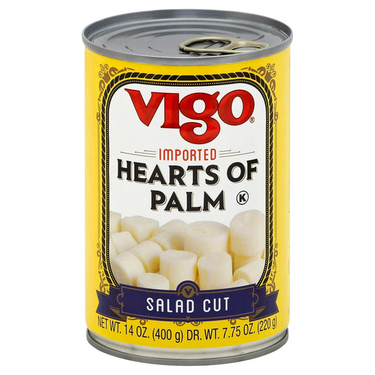 Vigo Palm Heart Salad Cut 14 oz (Pack of 12)