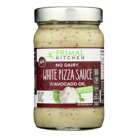 Primal Kitchen - Sauce White Pizza No Dairy 15 oz (Pack of 6)