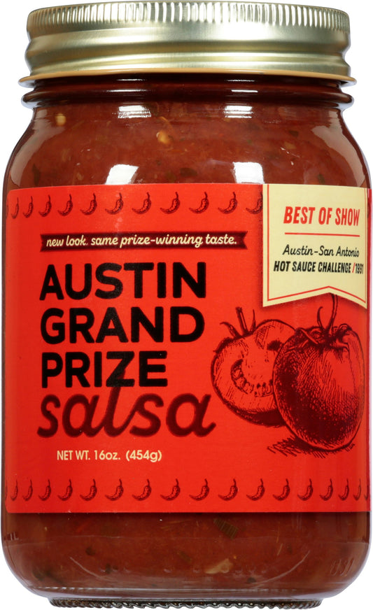 Austin Grand Prize Hot Sauce 16 Oz Pack of 6