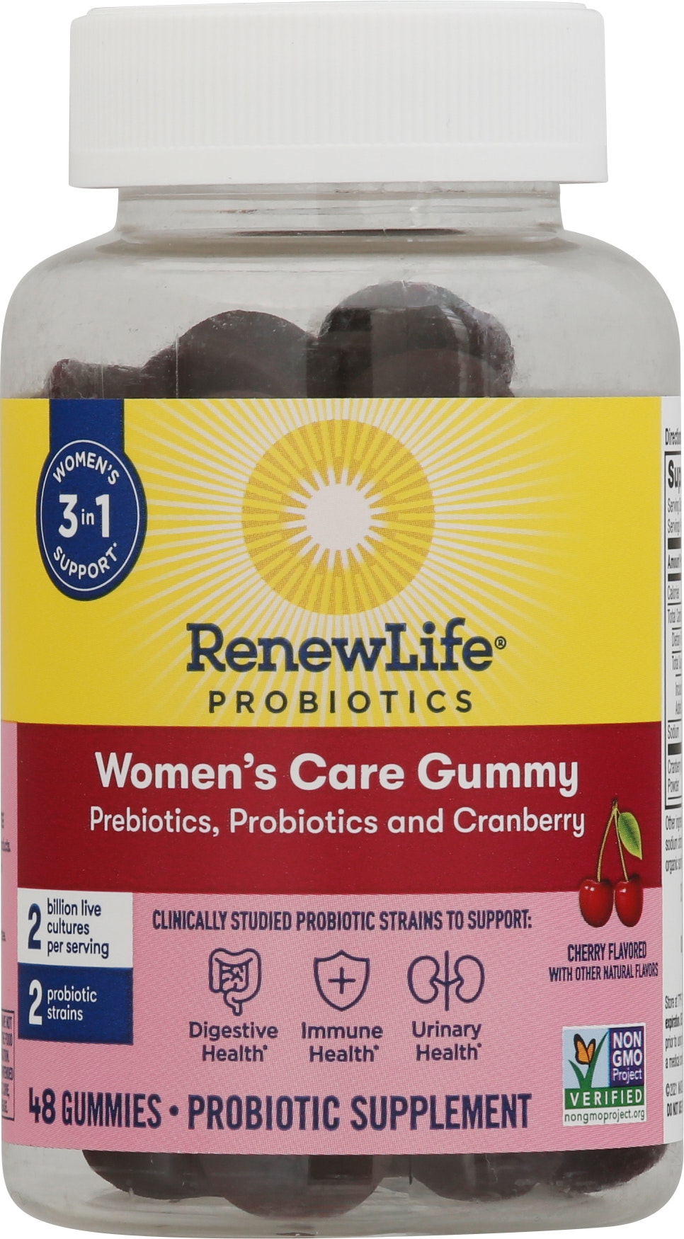 Renew Life Womens Probiotic Gummy 48 Count