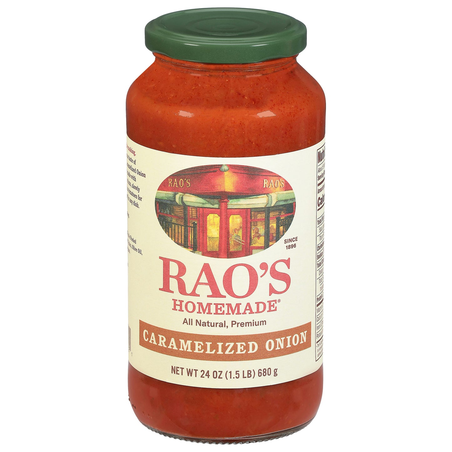 Raos Sauce Carmelized Onion 24 Oz (Pack of 12)