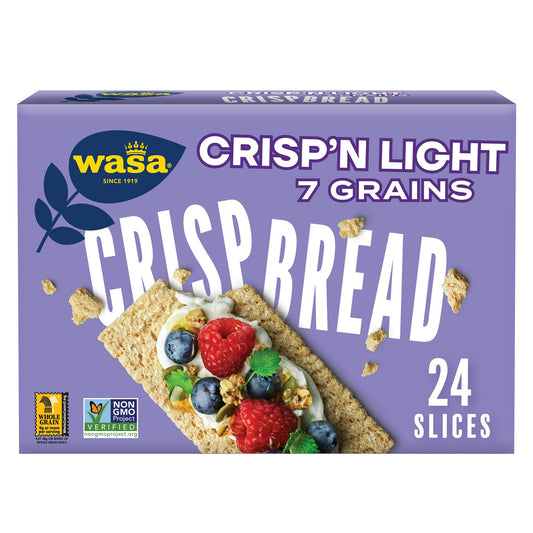 Wasa Crispbread 7 Grain Light 4.9 oz (Pack of 10)