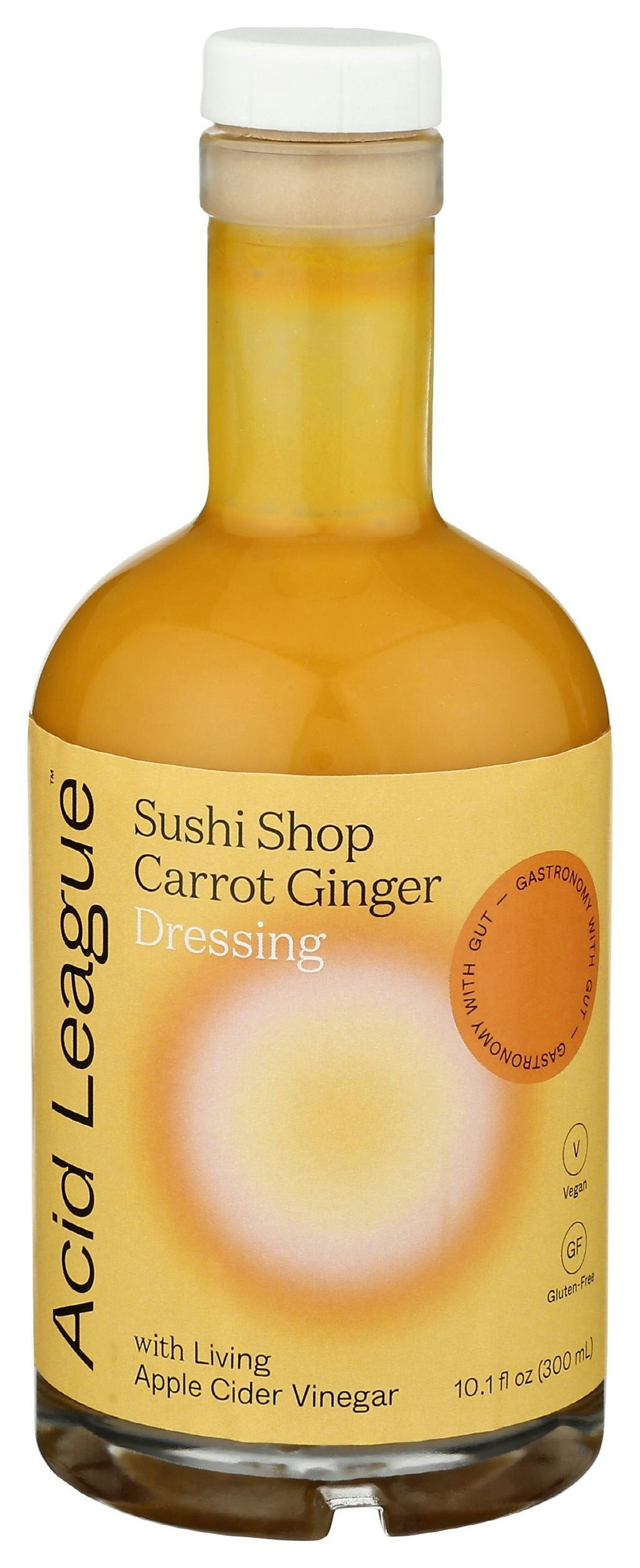 Acid League Dressing Salad Carrot Ginger 10.1 Fo Pack of 6