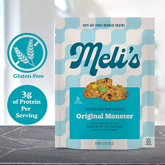 Meli's Monster Cookies - Mini Original Monster Cookies 4.5 oz (Pack of 6)