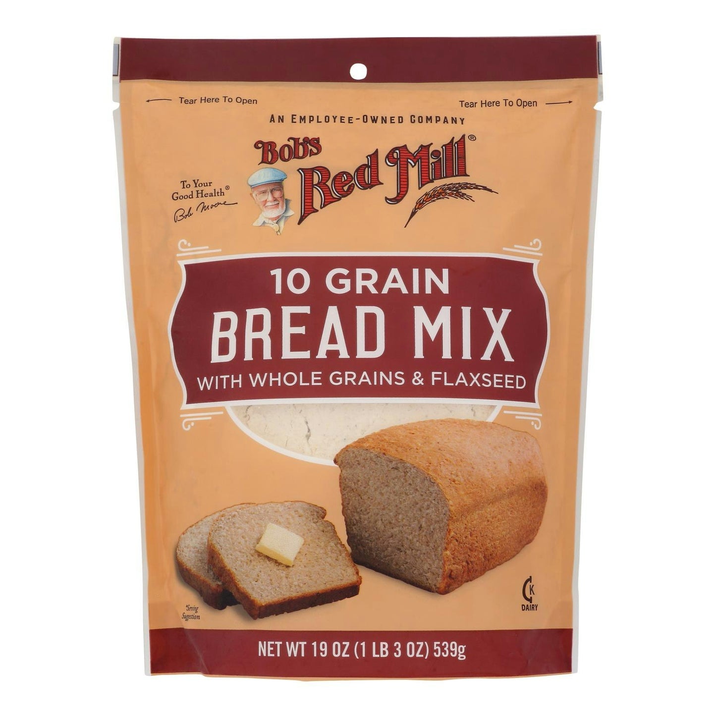 Bob's Red Mill - Bread Mix 10 Grain 19 oz (Pack of 4)