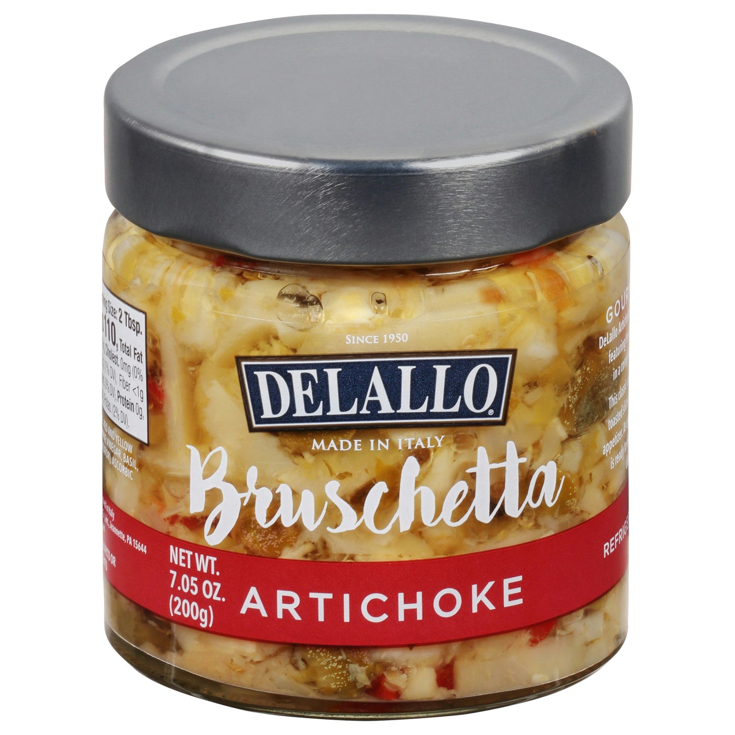 Delallo Bruschetta Artichoke 7.05 Oz Pack of 6