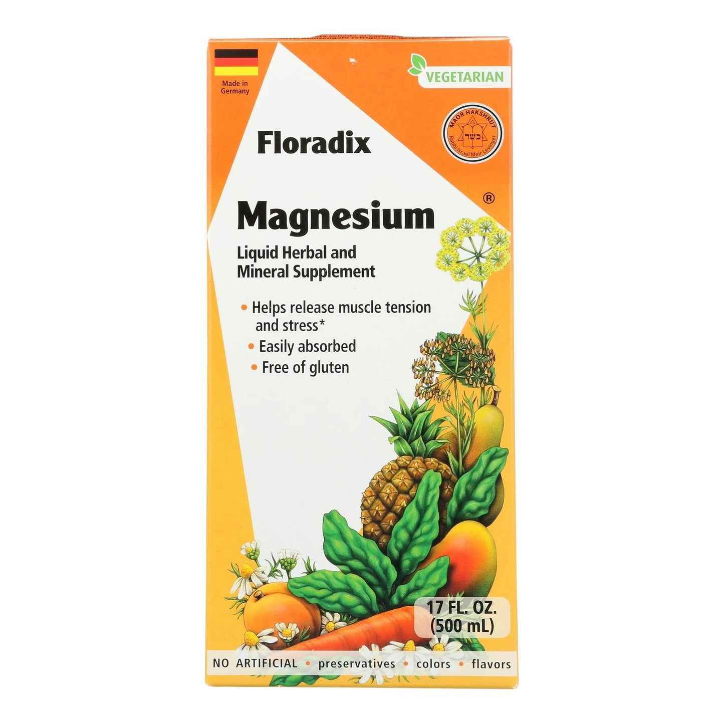 Floradix - Magnesium Liquid - 17 fl. oz