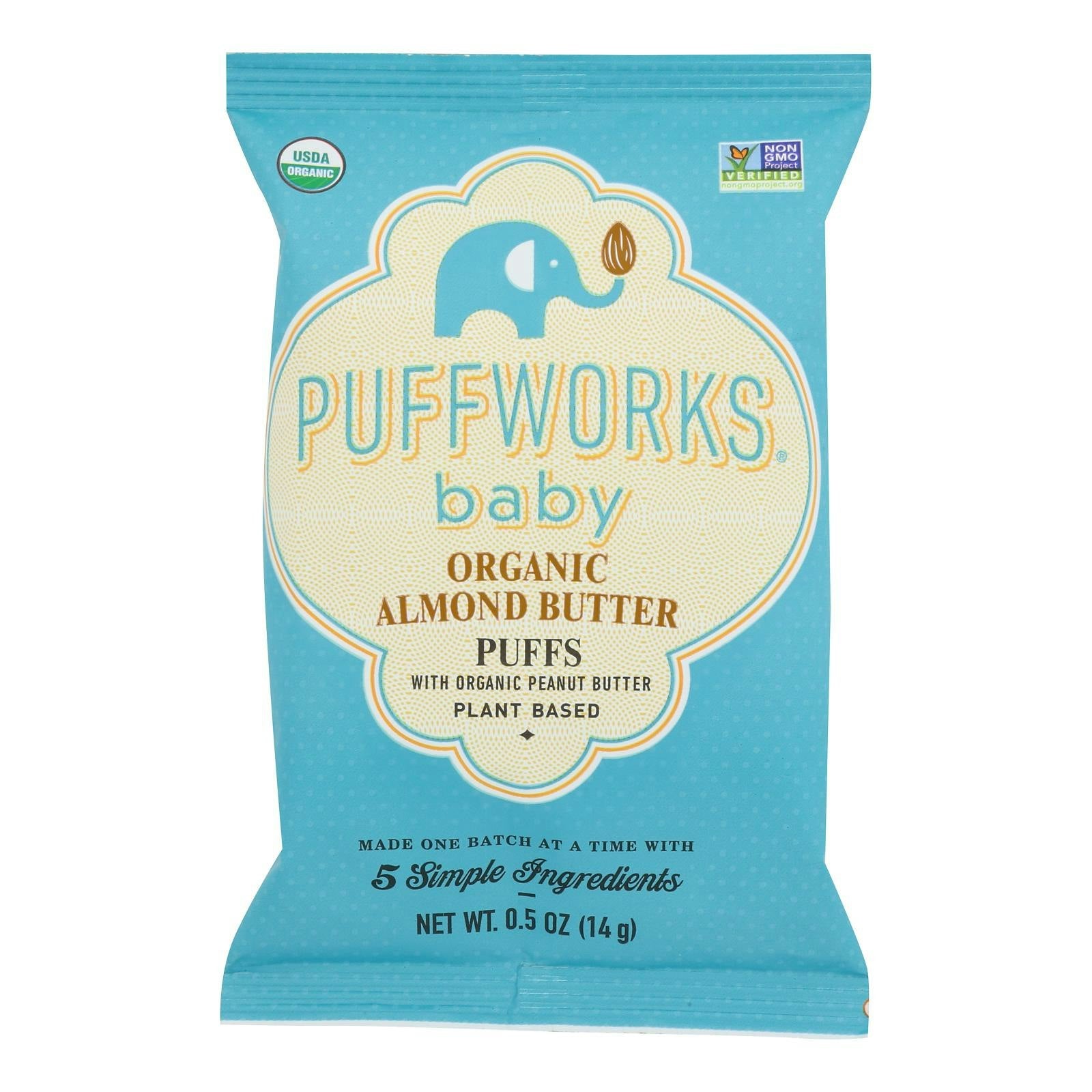 Puffworks - Puffs Baby Almond Butter 0.5 oz (Pack of 6)