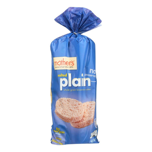 Mothers Rice Cake Plain 4.5 Oz (Pack of 12)